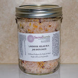 Lavender Relax in a Jar Bath Salts